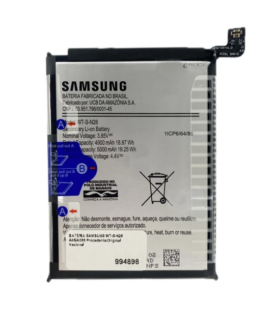 Thay pin samsung galaxy A05/A05S